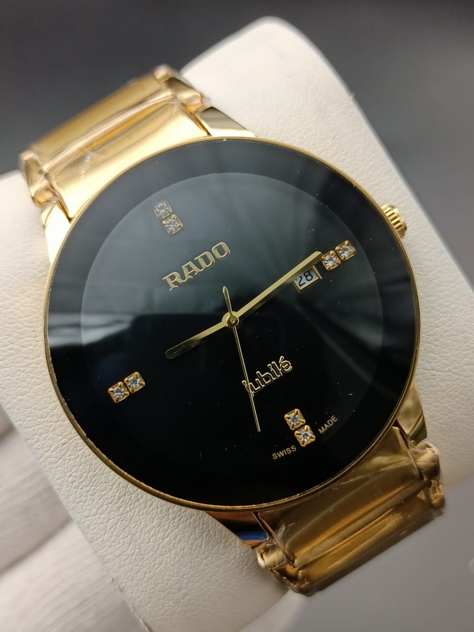 Quartz Watch Gold/White Colour (Copy) image 2