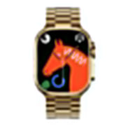 Ultra GD9 24K Gold Casing Smartwatch – Bluetooth Calling – Golden Straps image 8