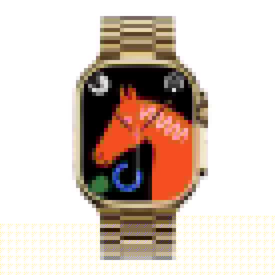 Ultra GD9 24K Gold Casing Smartwatch – Bluetooth Calling – Golden Straps image 8
