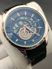 Original Keep Moving Down Sec working Watch Black Gold colour image 4