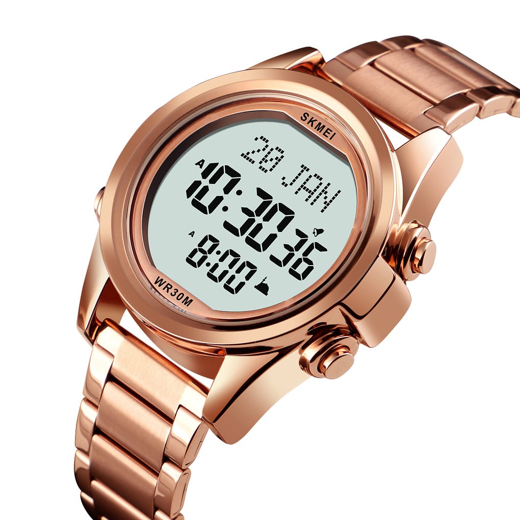 Original SKM Qibla Watch Rose Gold Colour image 5