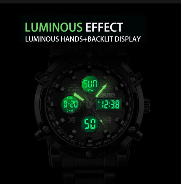 SKM Watch Sliver White limited Addition image 1