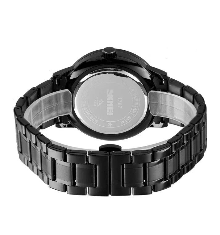 SKM  Watch BLACK CHAIN WITH WHITE PEDAL image 4
