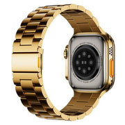 Ultra GD9 24K Gold Casing Smartwatch – Bluetooth Calling – Golden Straps image 4