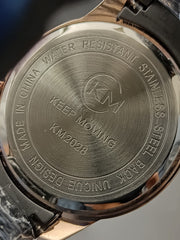 Original Keep Moving Down Sec working Watch Black Gold colour image 6